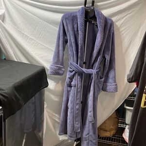 Plush Blue Bathrobe. Never worn.